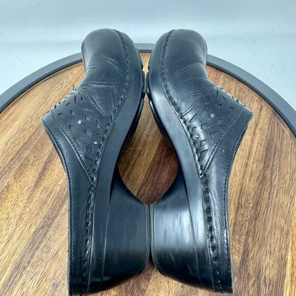 Dansko Shyanne Mules Clogs Women's Size 38 US 7.5-8 Black - Picture 5 of 6